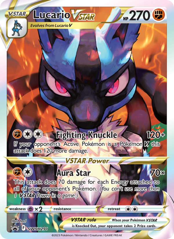 Lucario VSTAR - 291/107 - SWSH Black Star Promos (swshp)