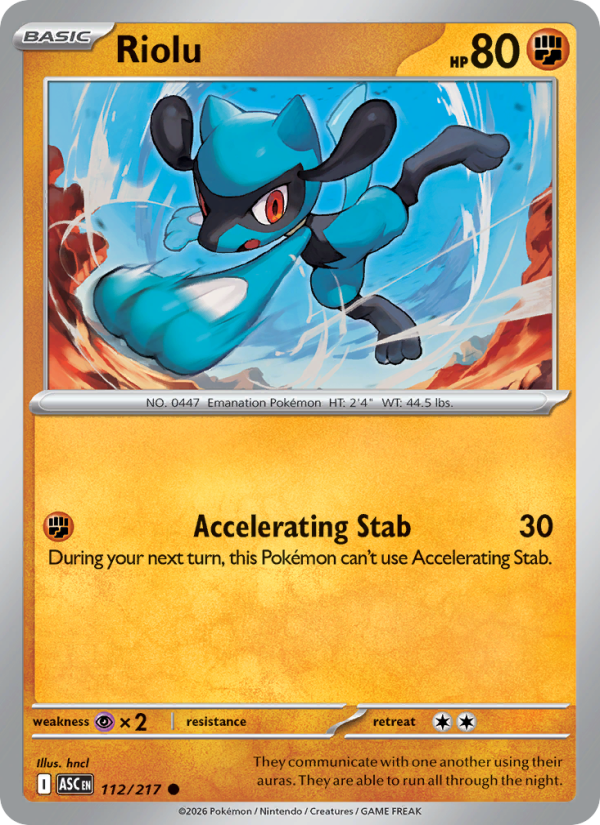 Riolu - 112/217 - Ascended Heroes (me02.5)