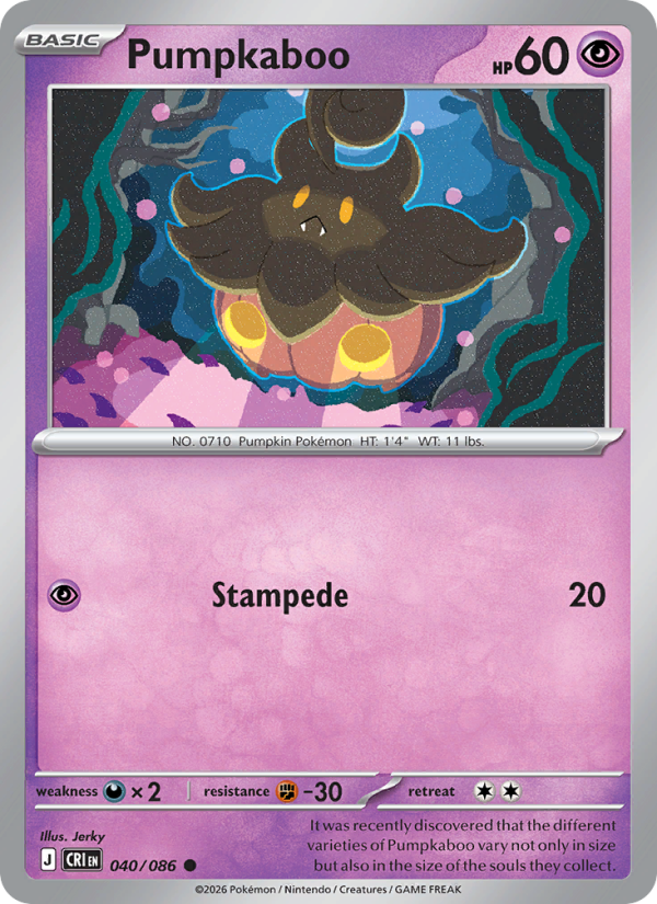 Pumpkaboo - 040/086 - Chaos Rising (me04)