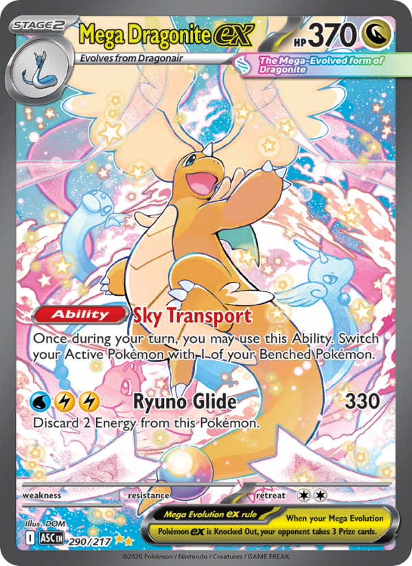 Mega Dragonite ex - 290/217 - Ascended Heroes (me02.5)