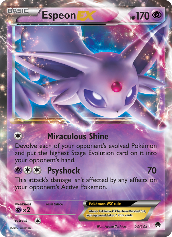 Espeon EX - 052/122 - BREAKpoint (xy9)