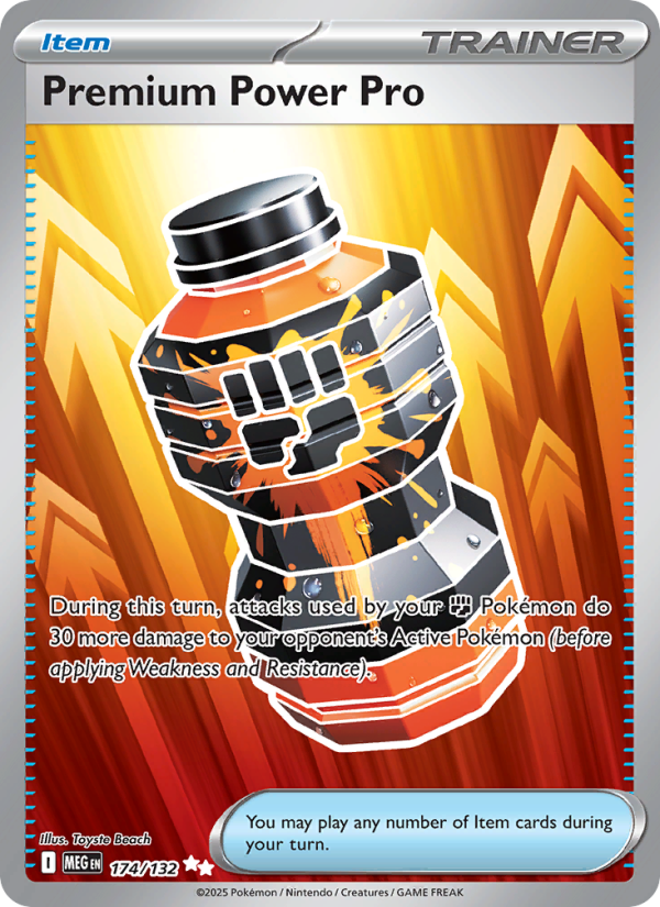 Premium Power Pro - 174/132 - Mega Evolution (me01)