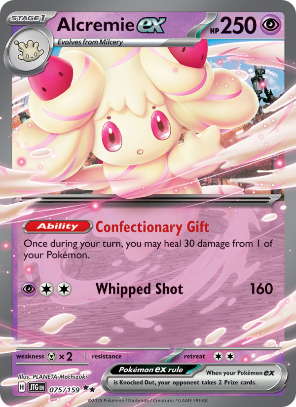 Alcremie ex - 075/159 - Journey Together (sv09)