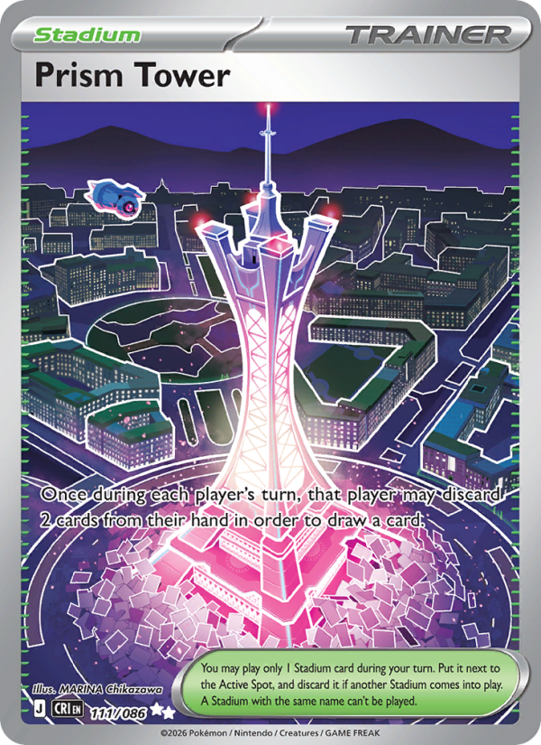 Prism Tower - 111/086 - Chaos Rising (me04)