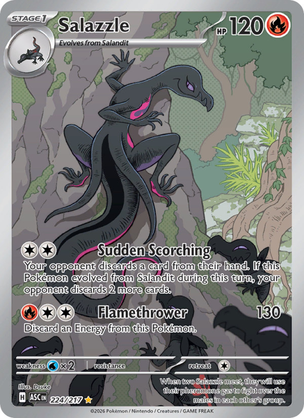 Salazzle - 224/217 - Ascended Heroes (me02.5)