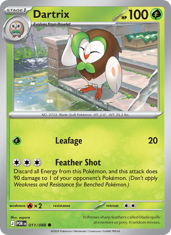 Dartrix - 011/088 - Perfect Order (me03)