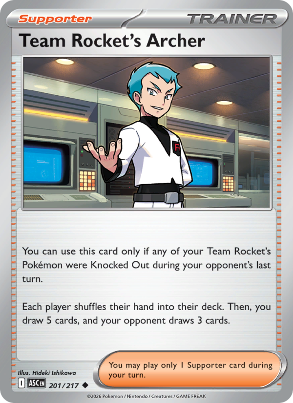 Team Rocket's Archer - 201/217 - Ascended Heroes (me02.5)
