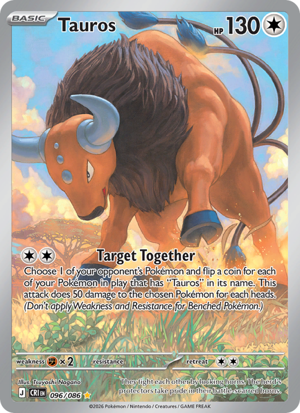 Tauros - 096/086 - Chaos Rising (me04)