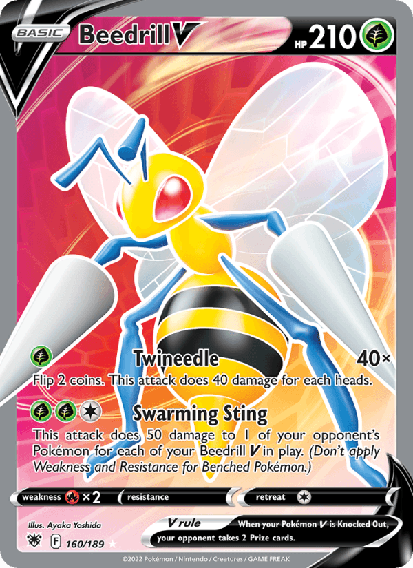 Beedrill V - 160/189 - Astral Radiance (swsh10)