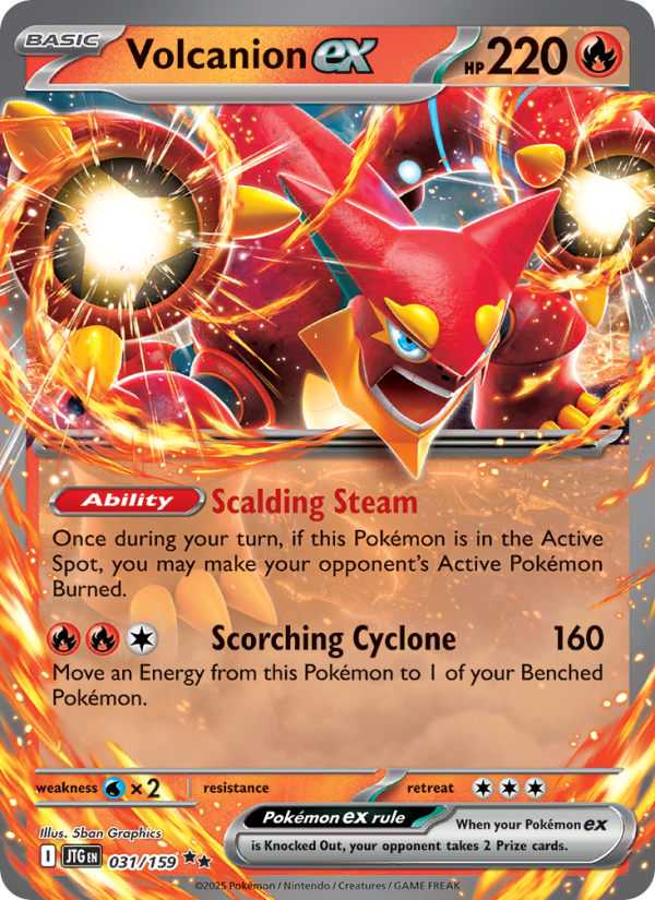 Volcanion ex - 031/159 - Journey Together (sv09)