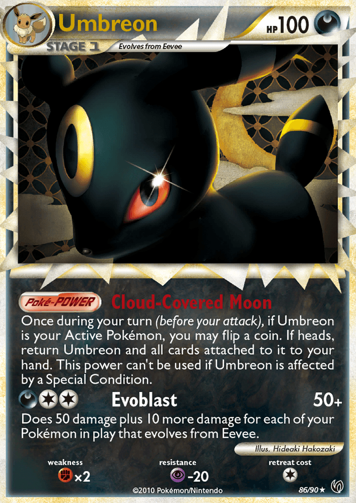Umbreon - 086/090 - Undaunted (hgss3)