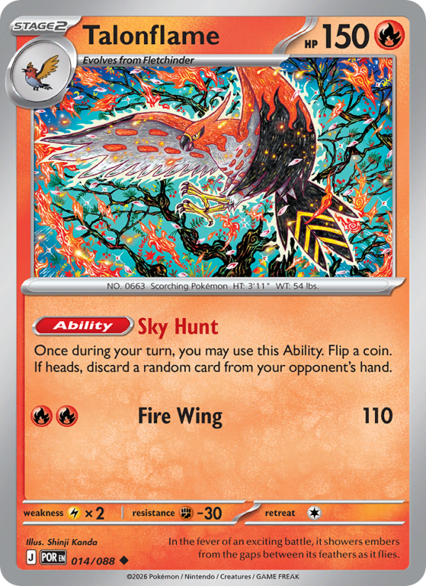 Talonflame - 014/088 - Perfect Order (me03)