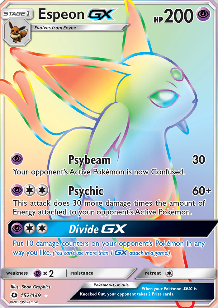 Espeon GX - 152/149 - Sun & Moon (sm1)