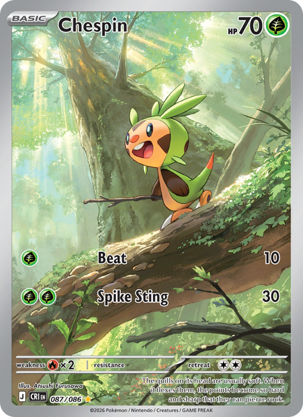 Chespin - 087/086 - Chaos Rising (me04)