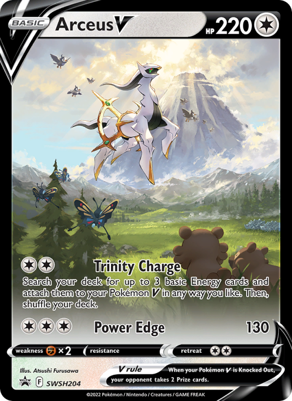 Arceus V - 204/107 - SWSH Black Star Promos (swshp)