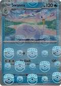 Swanna - 026/086 - SV: White Flare (WHT) (Master Ball Pattern)