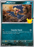 Murkrow - 093/128 - Mega Evolution: 30th Celebration (30C) Pokémon card