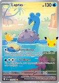 Lapras - 131/128 - Mega Evolution: 30th Celebration (30C) Pokémon card
