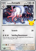 Hisuian Zoroark - 123/128 - Mega Evolution: 30th Celebration (30C) Pokémon card
