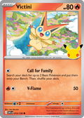 Victini - 013/128 - Mega Evolution: 30th Celebration (30C) Pokémon card