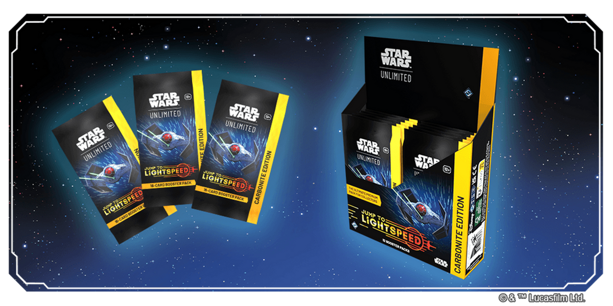 Star Wars: Unlimited - Jump to Lightspeed Carbonite Booster Box