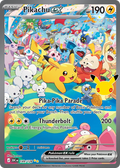 Pikachu ex - 149/128 - Mega Evolution: 30th Celebration (30C) Pokémon card