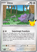 Ditto - 115/128 - Mega Evolution: 30th Celebration (30C) Pokémon card