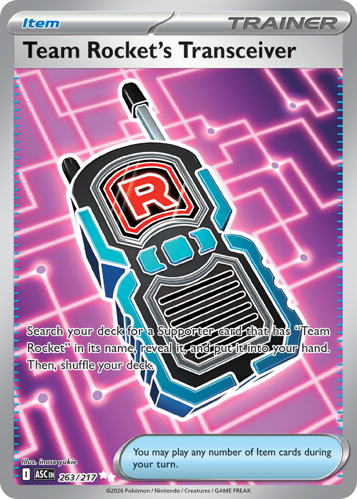 Team Rocket's Transceiver - 263/217 - Ascended Heroes (ASC)
