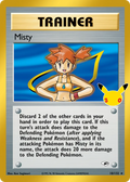 Misty - 018/132 - Mega Evolution: 30th Celebration Classic Collection (30C-CC) Pokémon card