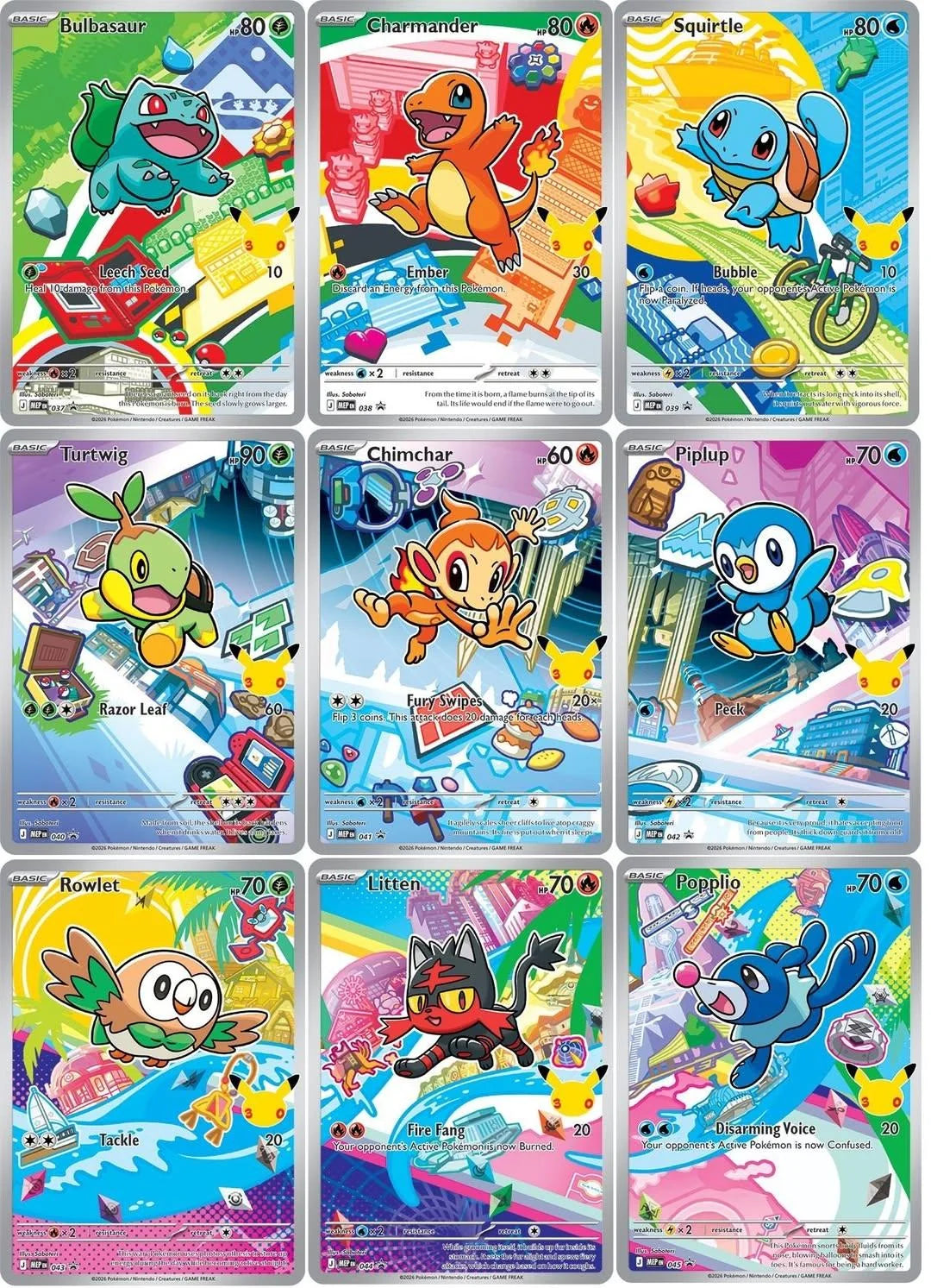 Pokémon First Partner Full Collection - Series 1