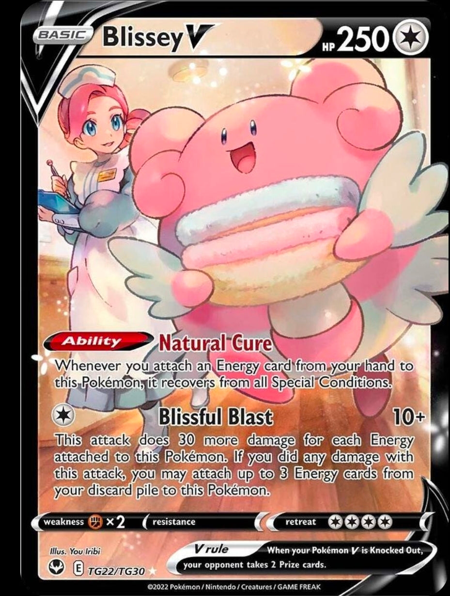 Blissey V - TG22/TG30 - Silver Tempest