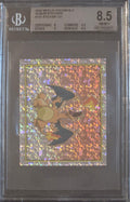 2000 Merlin Stickers Charizard - 121 - Beckett 8.5 NM