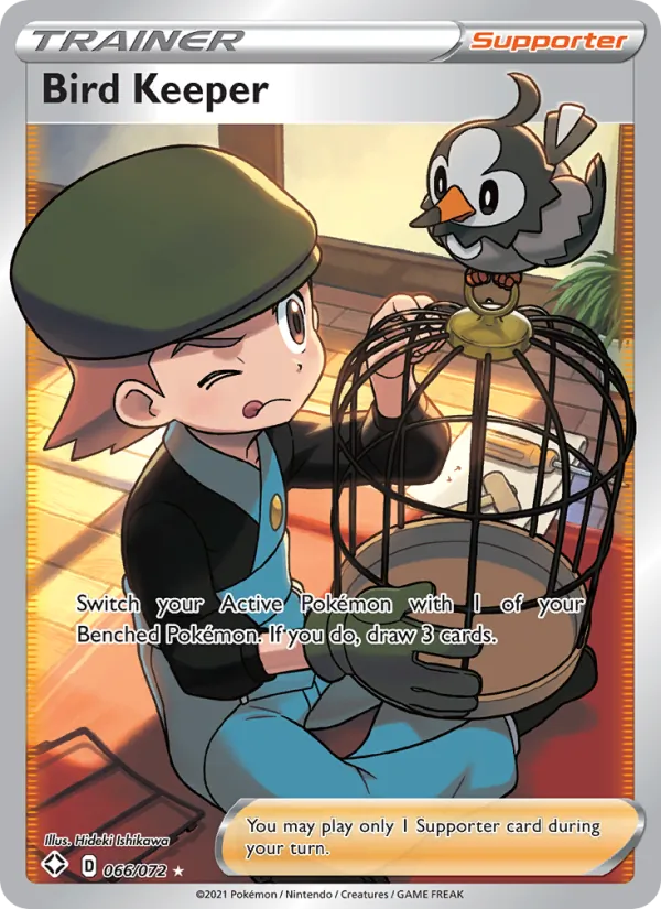 Bird Keeper - 66/72 - Shining Fates (swsh4.5) (Holo)